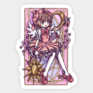 anime sakura card captor Sticker